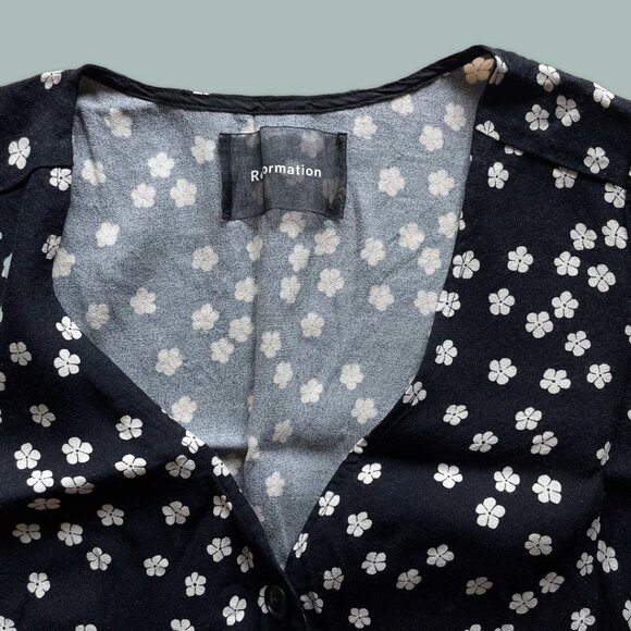 Reformation France Jumpsuit in Garland – 4 - Picture 6 of 9